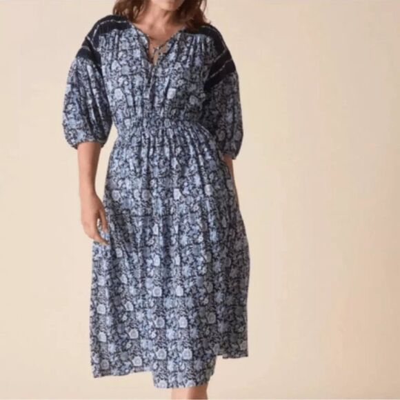 St Roche Floral Print Midi Dress(Size O) - Picture 9 of 9